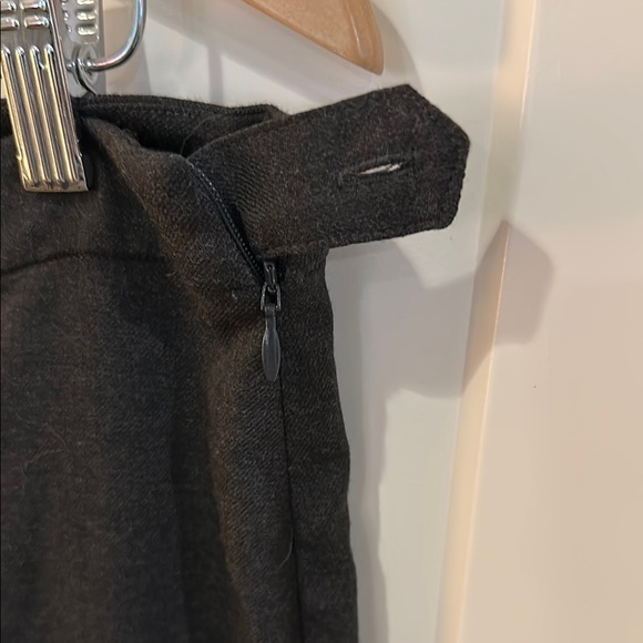 Elegant Dark Grey Women's cross over pant - Picture 3 of 5